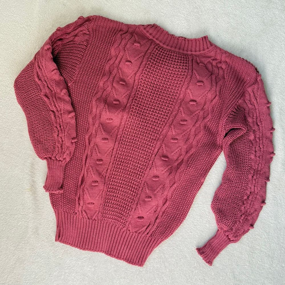 Blusa tejida
