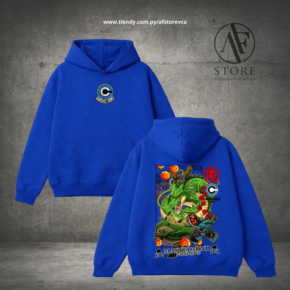 HOODIES AF DRAGON BALL- SHENLONG CAPSULE CORP (SAIYAN EDITION)