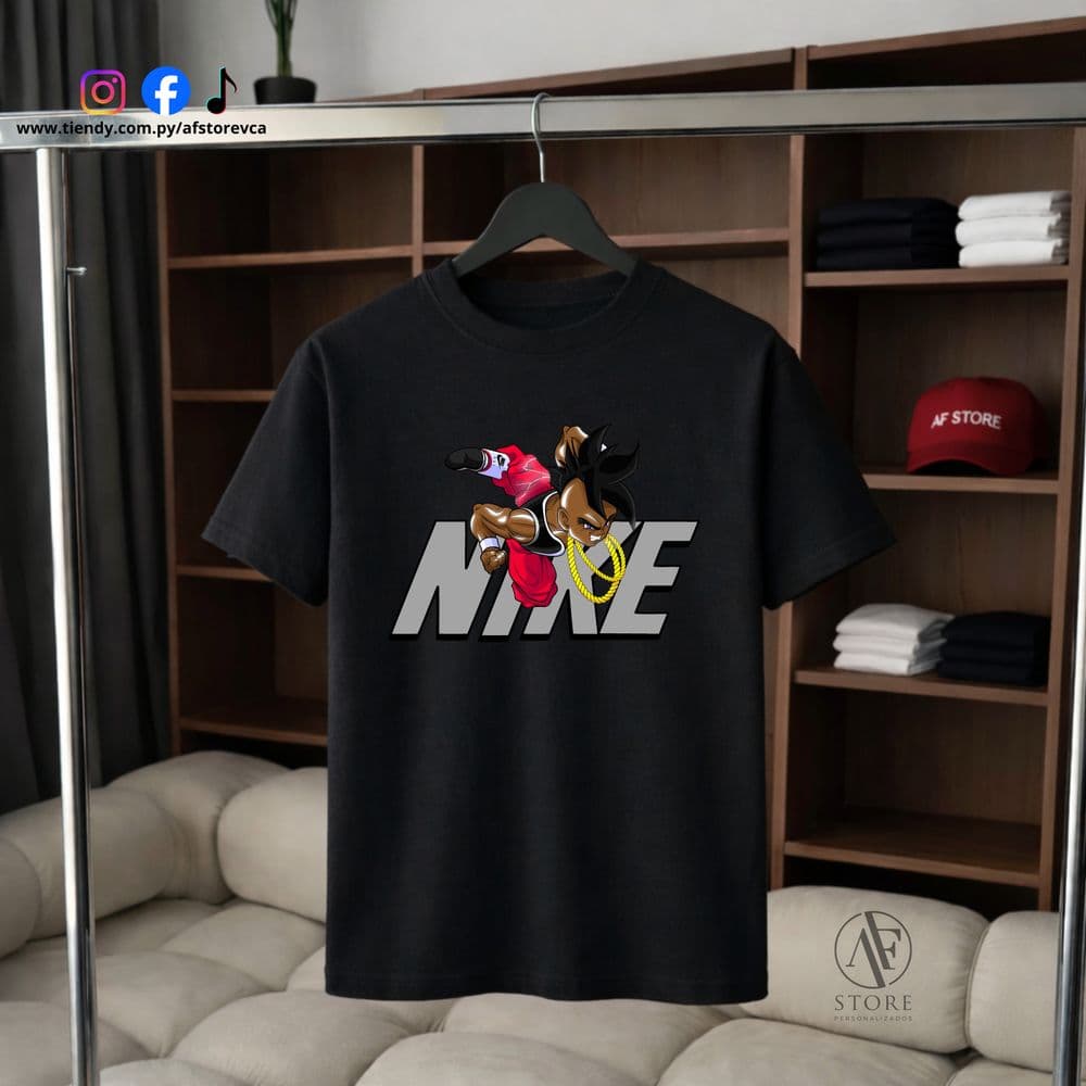 REMERA AF DRAGON BALL- OBB NIKE (SAIYAN EDITION)