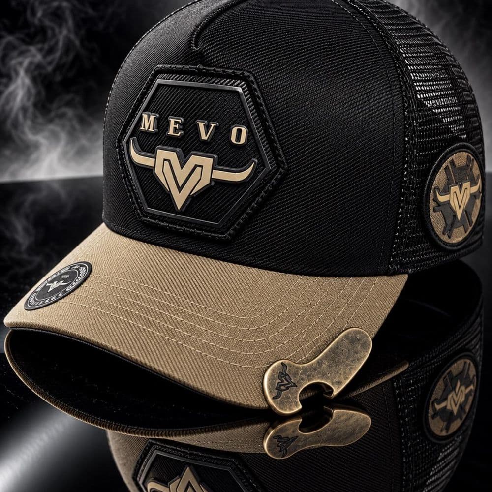Gorra MEVO Black Gold – Con Abridor
