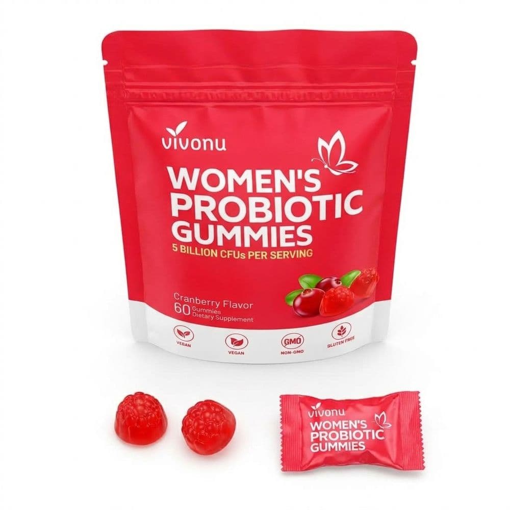 Gomitas Probióticas para el Equilibrio Femenino VivoNu – 60 unidades
