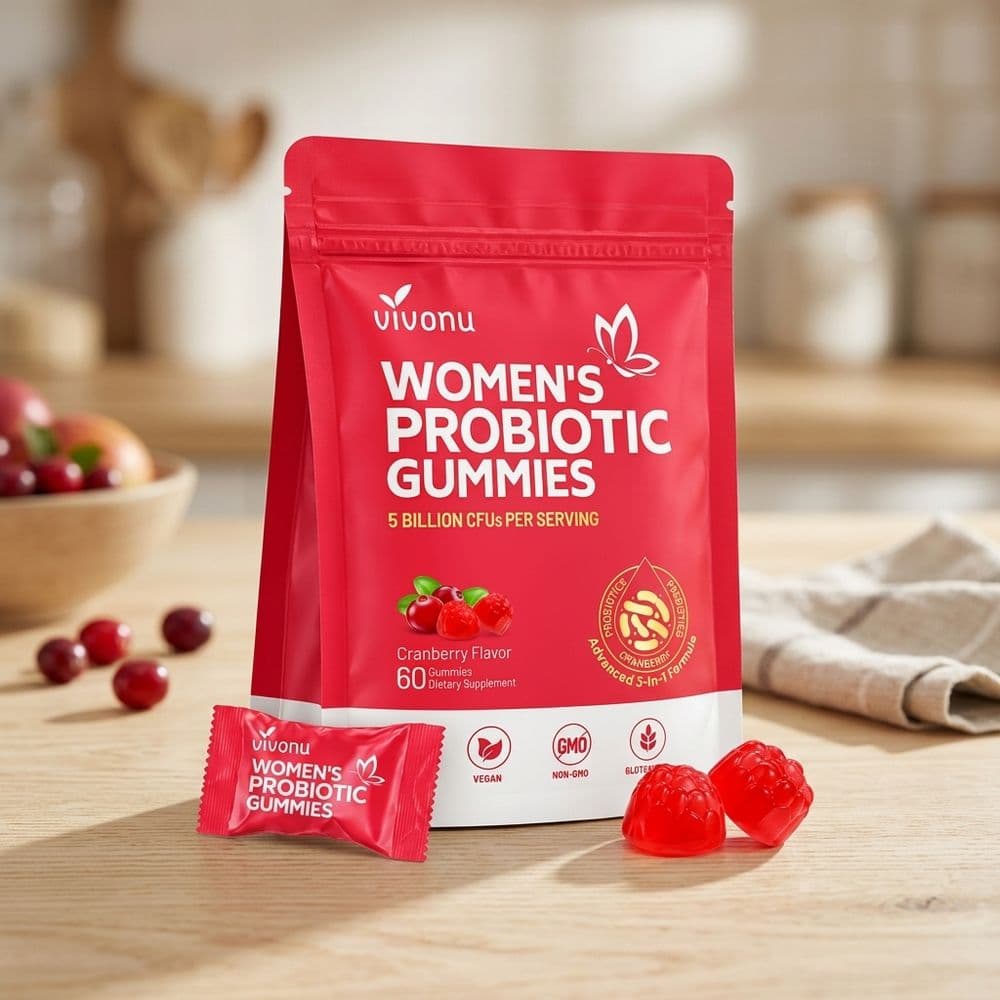 Gomitas Probióticas para el Equilibrio Femenino VivoNu – 60 unidades