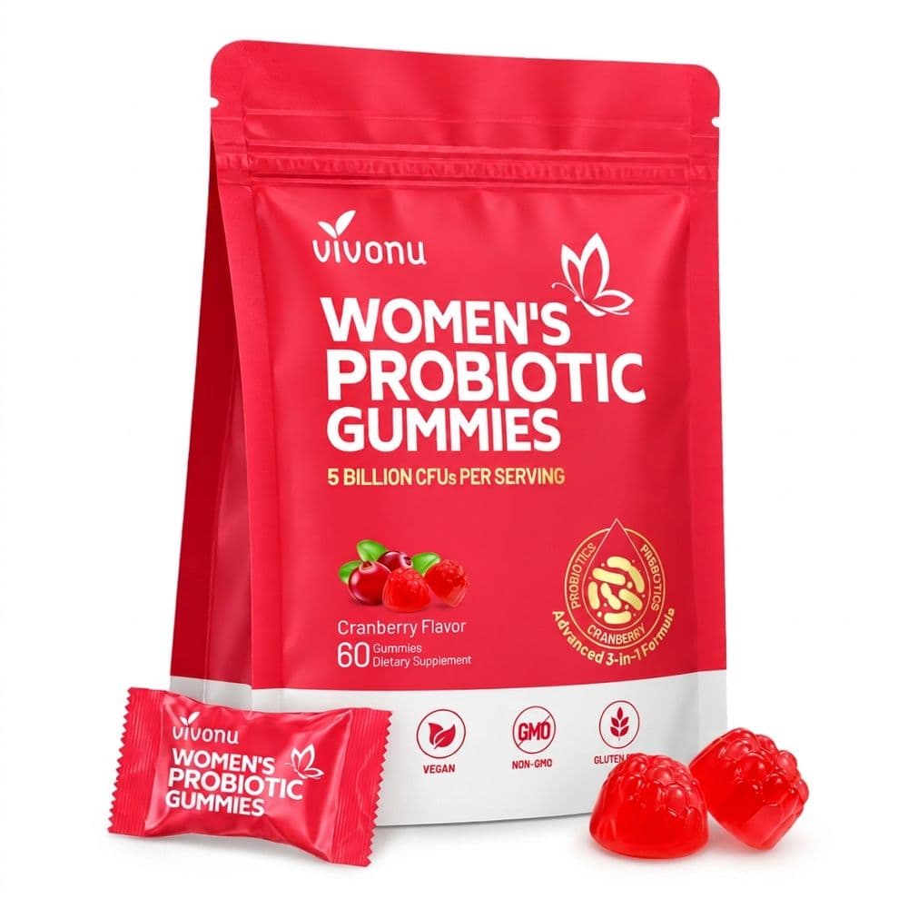 Gomitas Probióticas para el Equilibrio Femenino VivoNu – 60 unidades