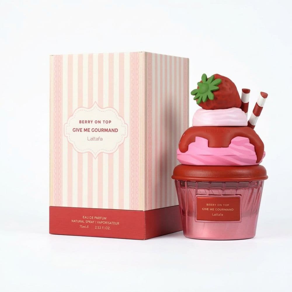 LATTAFA GIVE ME GOURMAND BERRY ON TOP EDP 75ML
