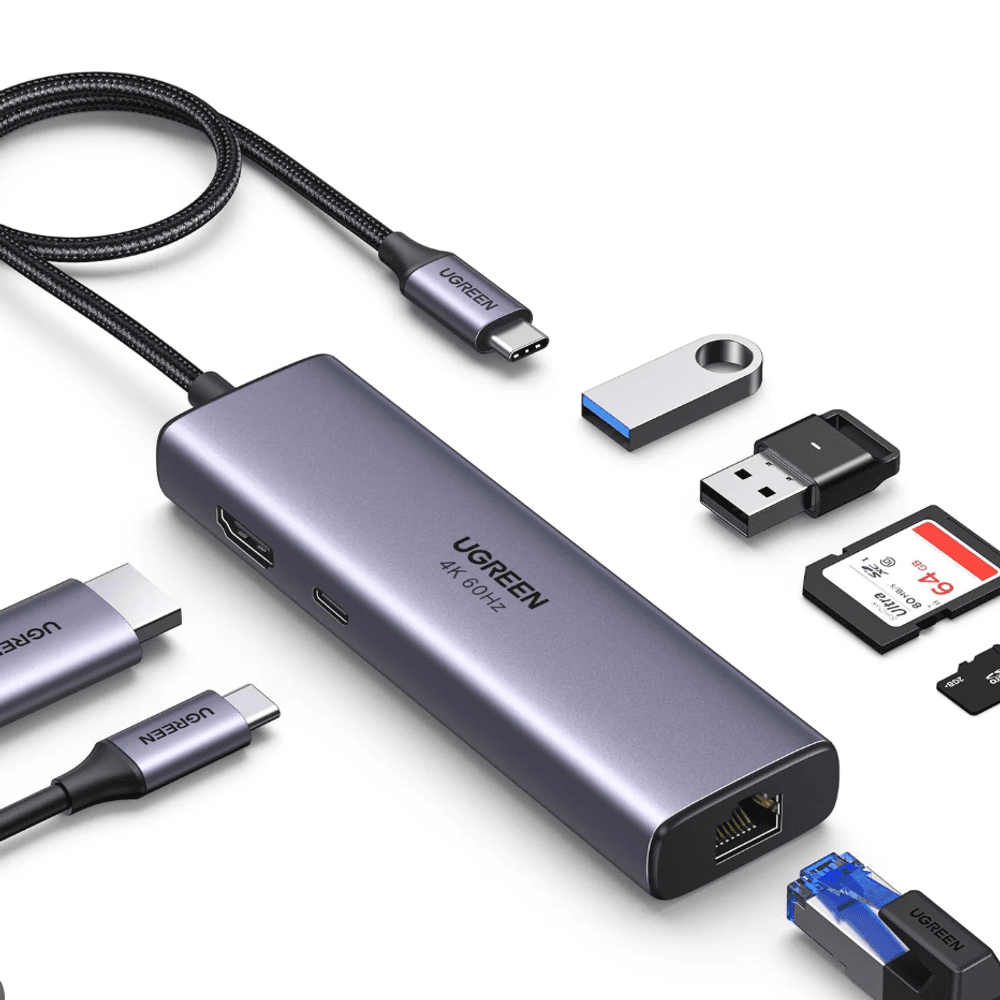 Hub UGREEN USB-C 3 en 1 (HDMI 4K)