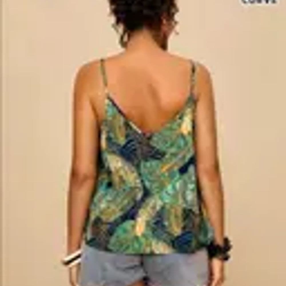 BLUSA ESTAMPADO SELVA TALLE PLUS