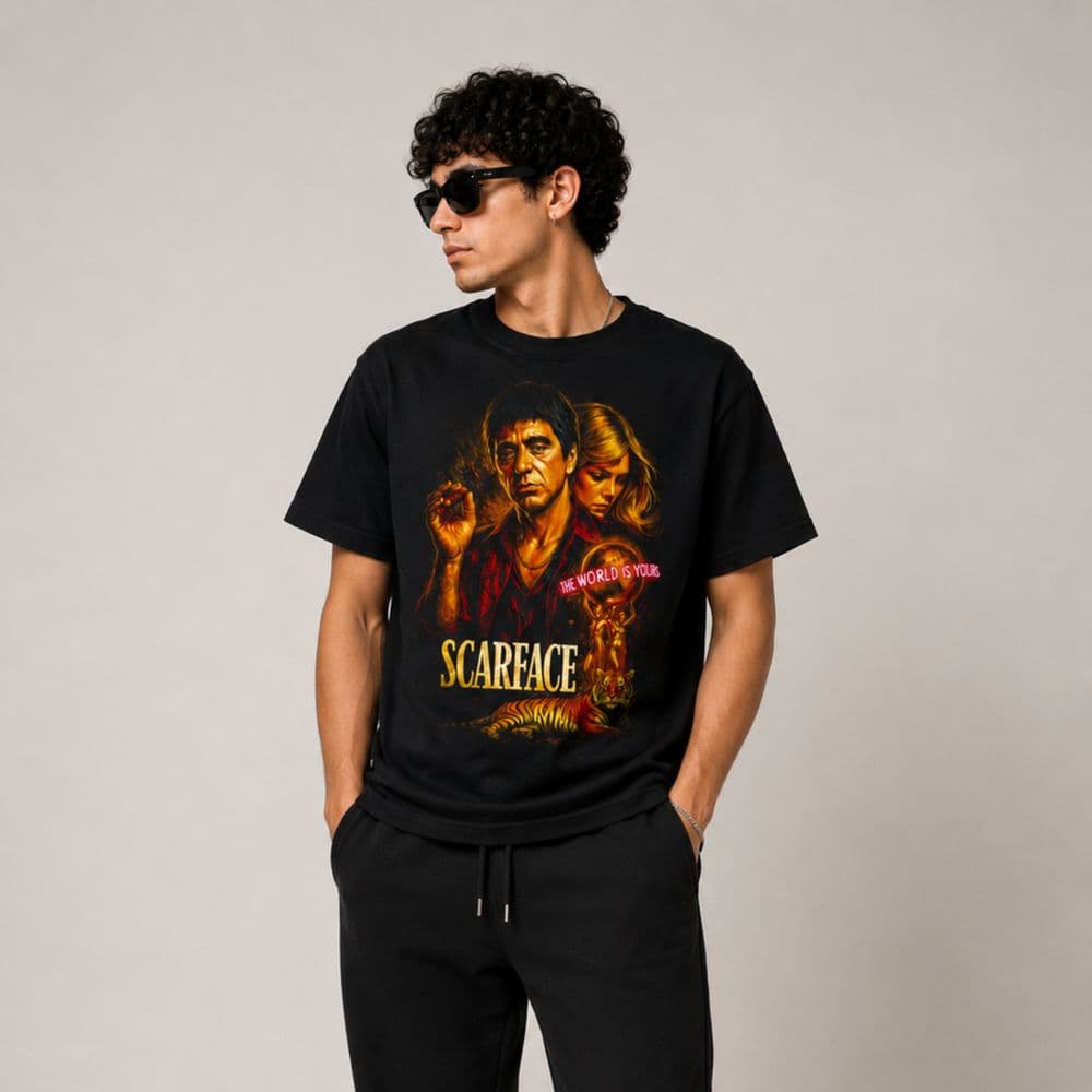 REMERA SCARFACE-THE WORD IS YOURS