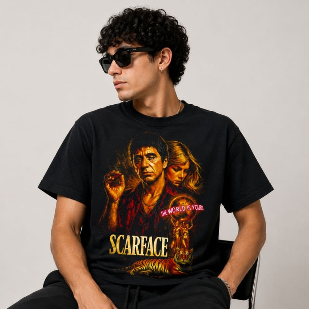 REMERA SCARFACE-THE WORD IS YOURS