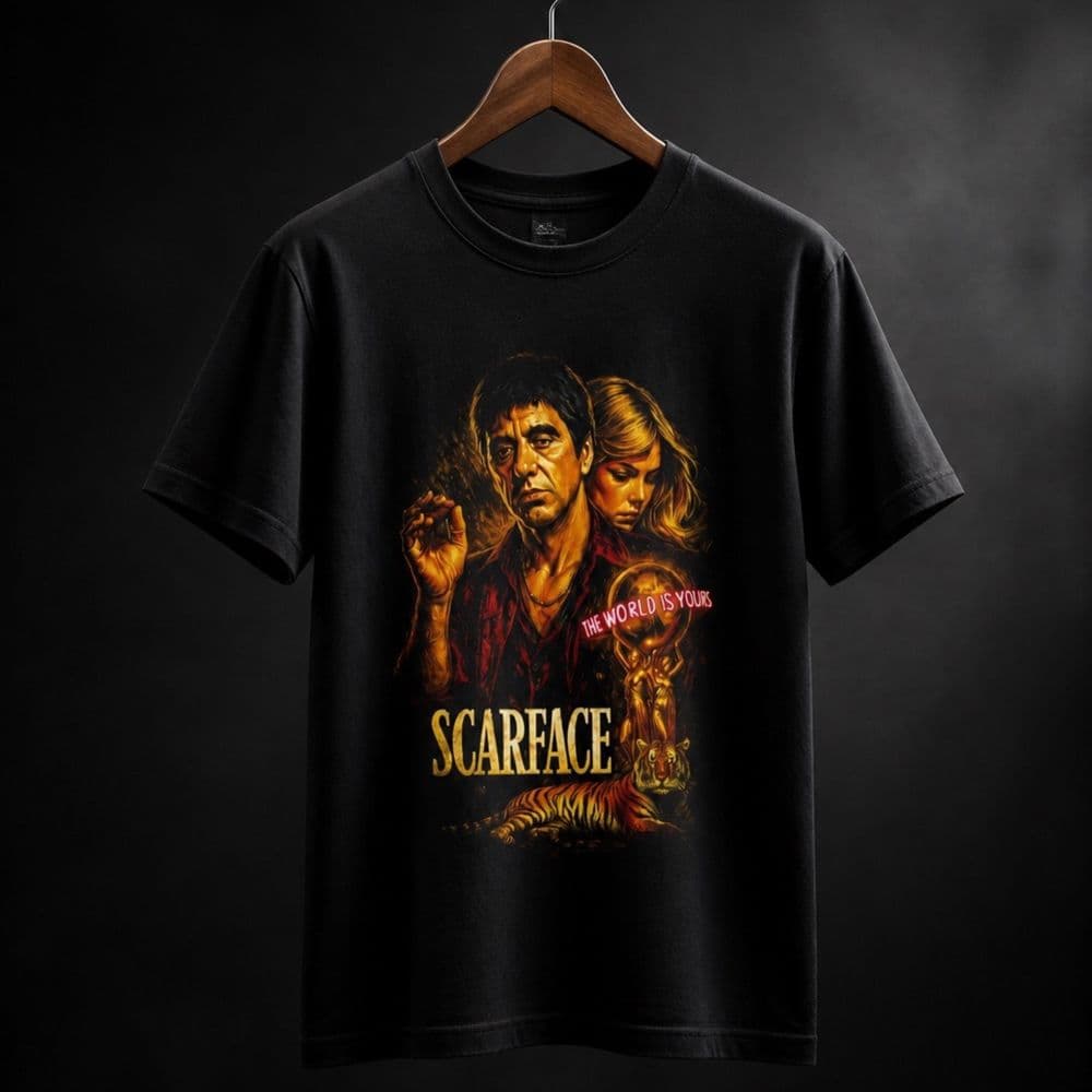 REMERA SCARFACE-THE WORD IS YOURS