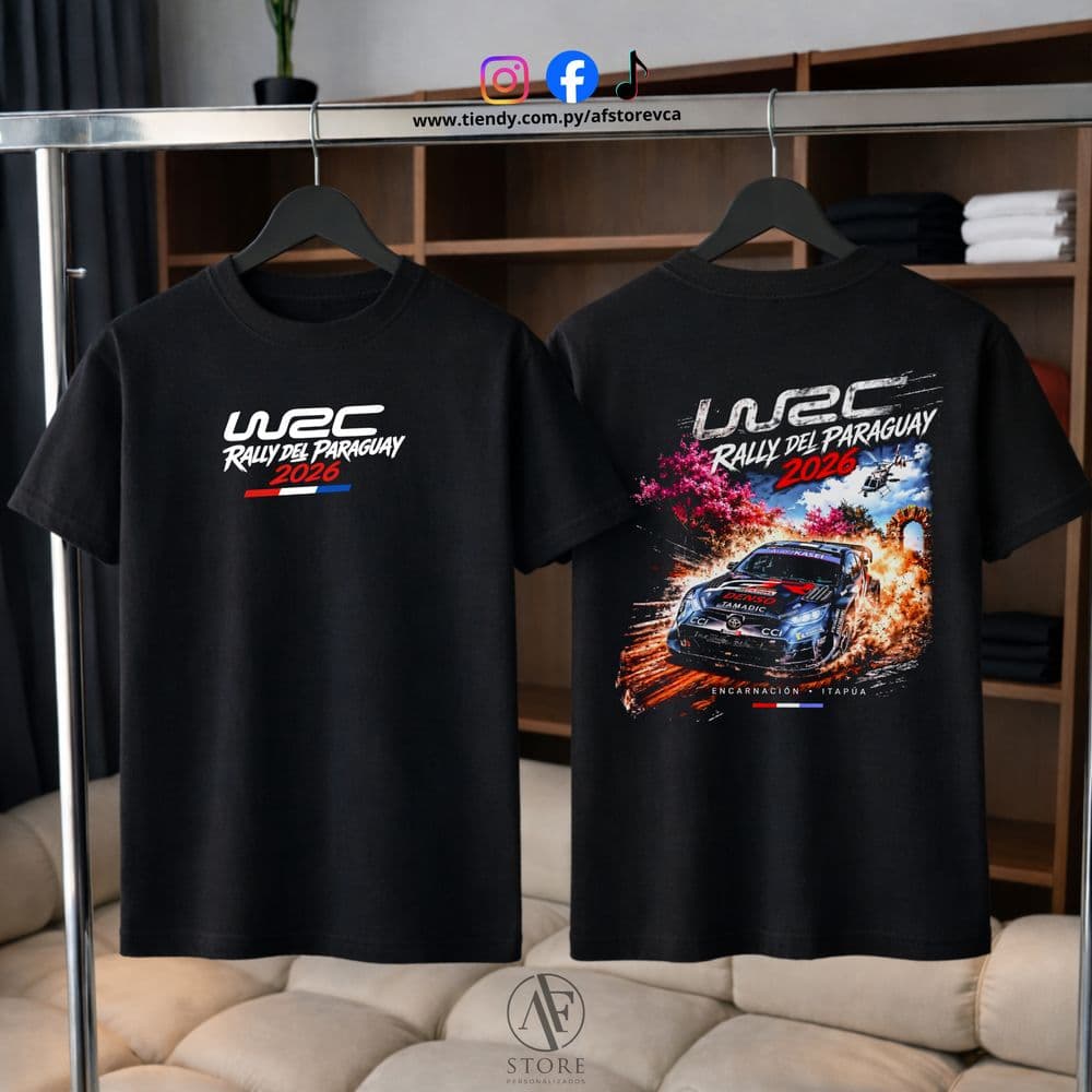 REMERA RALLY DEL PARAGUAY 2026
