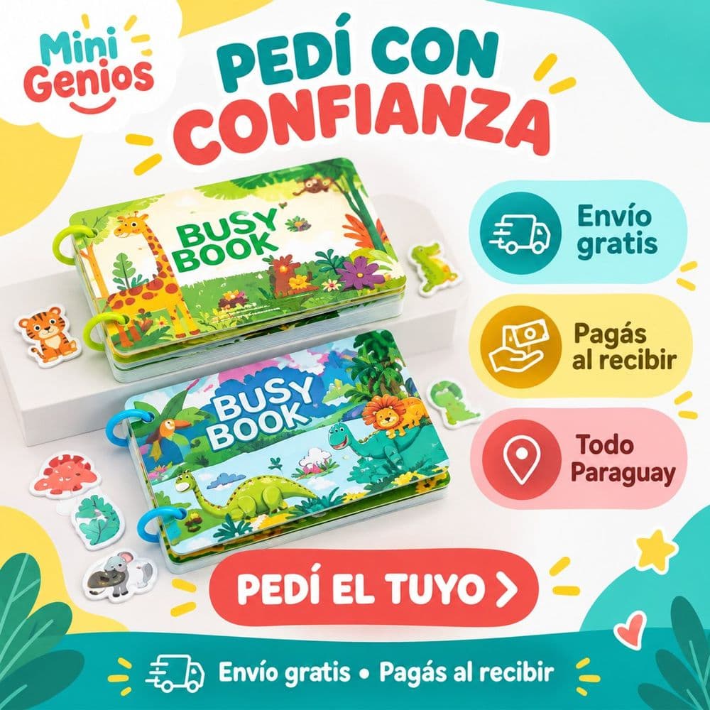 Busy Book Montessori de actividades