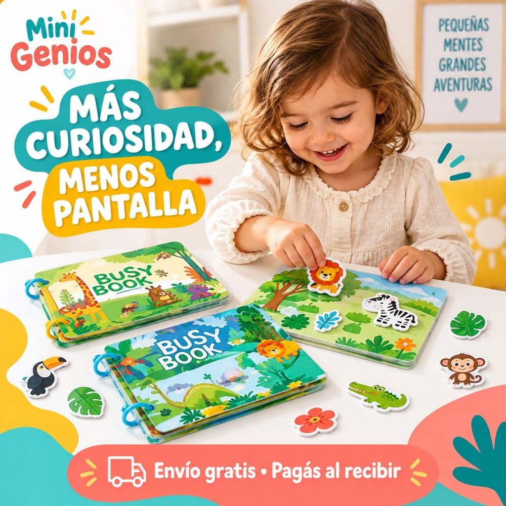 Busy Book Montessori de actividades