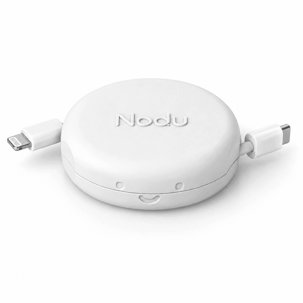Nodu — Organizador retráctil de cables