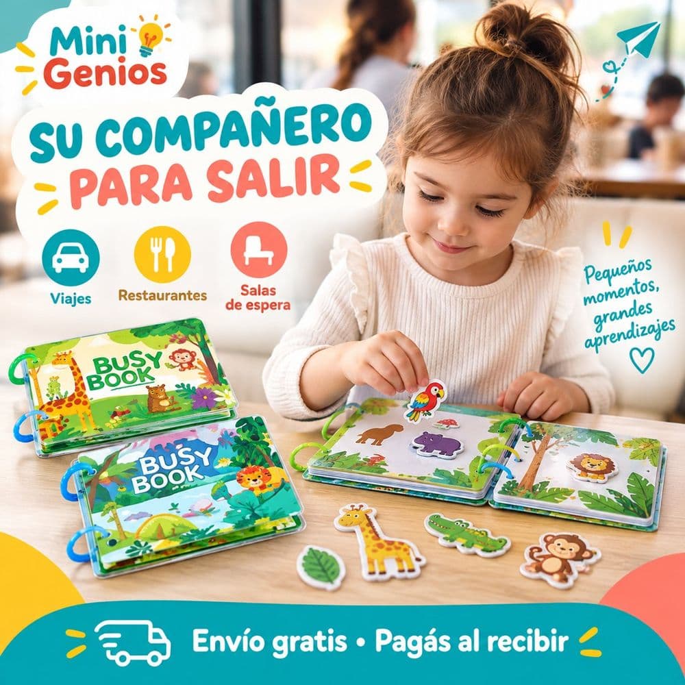 Busy Book Montessori de actividades