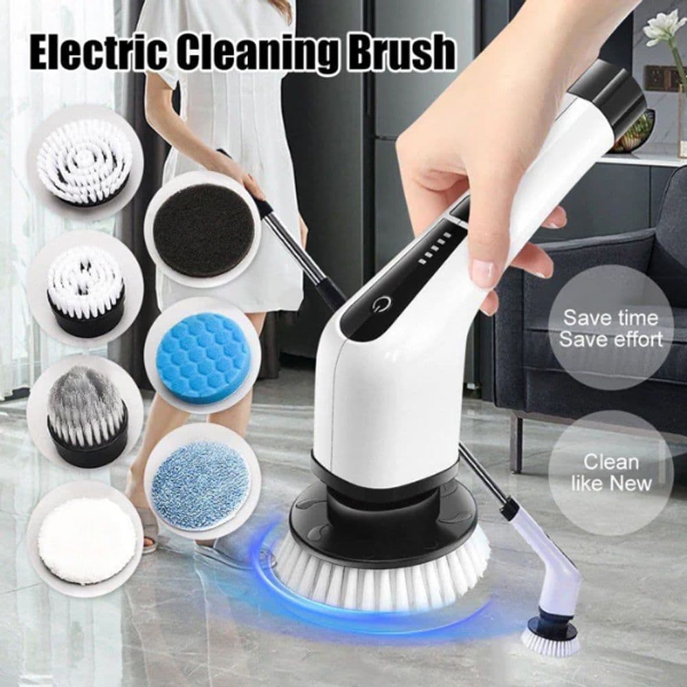 🧽✨ Cepillo Eléctrico de Limpieza 9 en 1 Recargable
