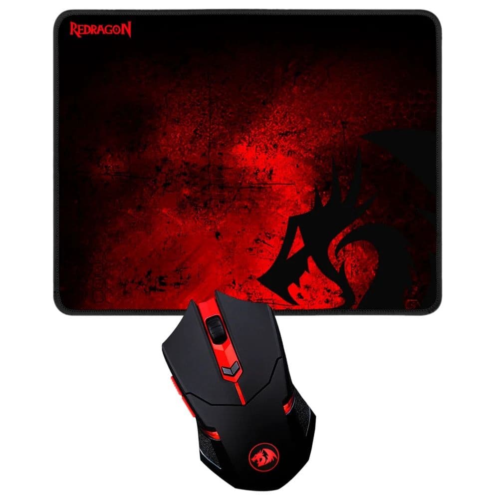 MOUSE + MOUSEPAD REDRAGON M601WL-BA 2.400 DPI