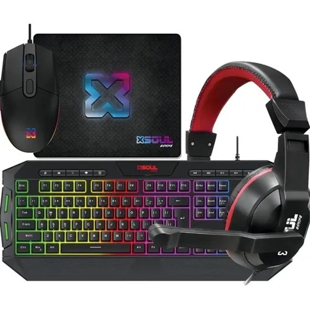 TECLADO KIT STRIKE ME CM-406 TEC/MOUSE/AURI/PAD