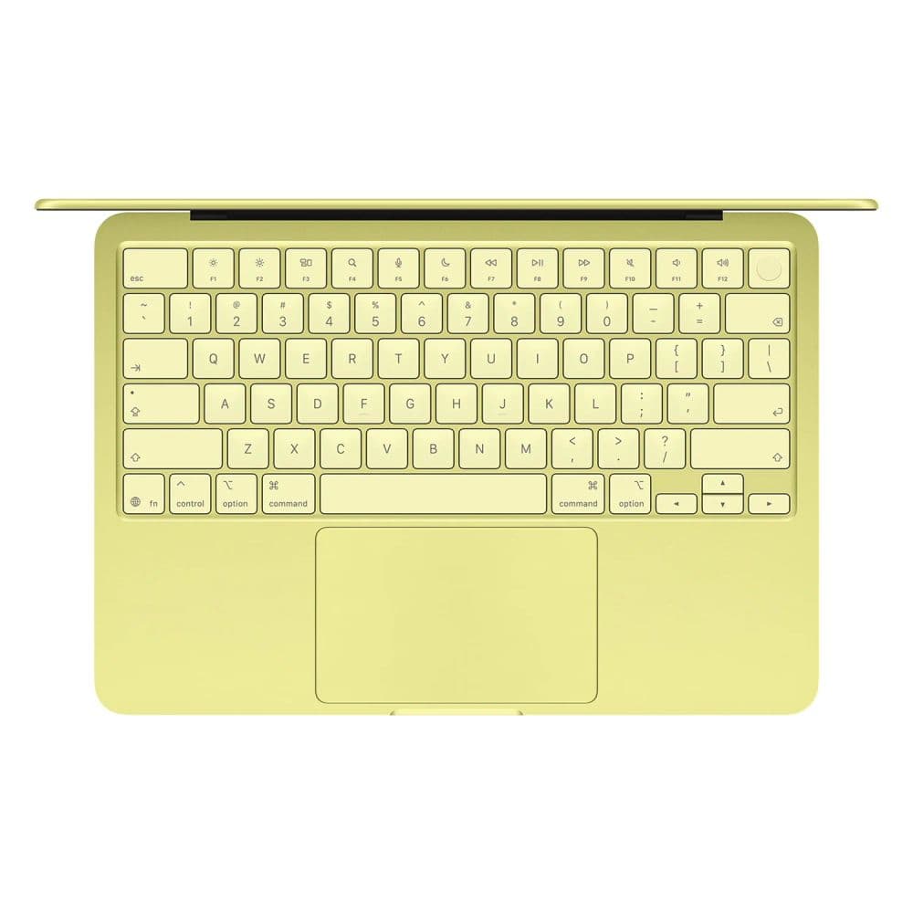 Apple MacBook Neo (MHFD4HN/A) – Laptop de 13" (Chip A18 Pro / 8GB RAM / 256GB SSD) – Amarillo Cítrico