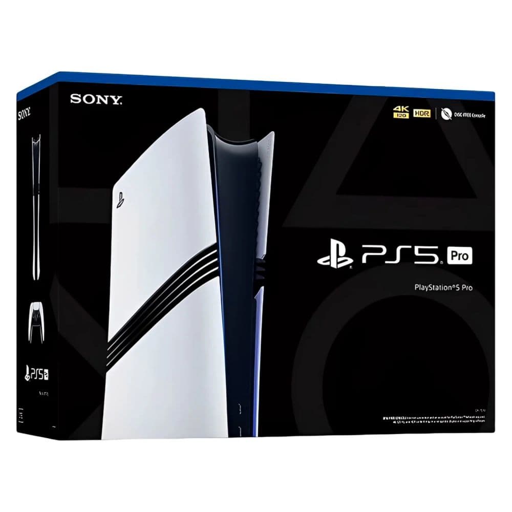 Sony PlayStation 5 Pro (CFI-7119) Edición Digital – Consola de 2TB SSD (4K / Sin lector de discos)