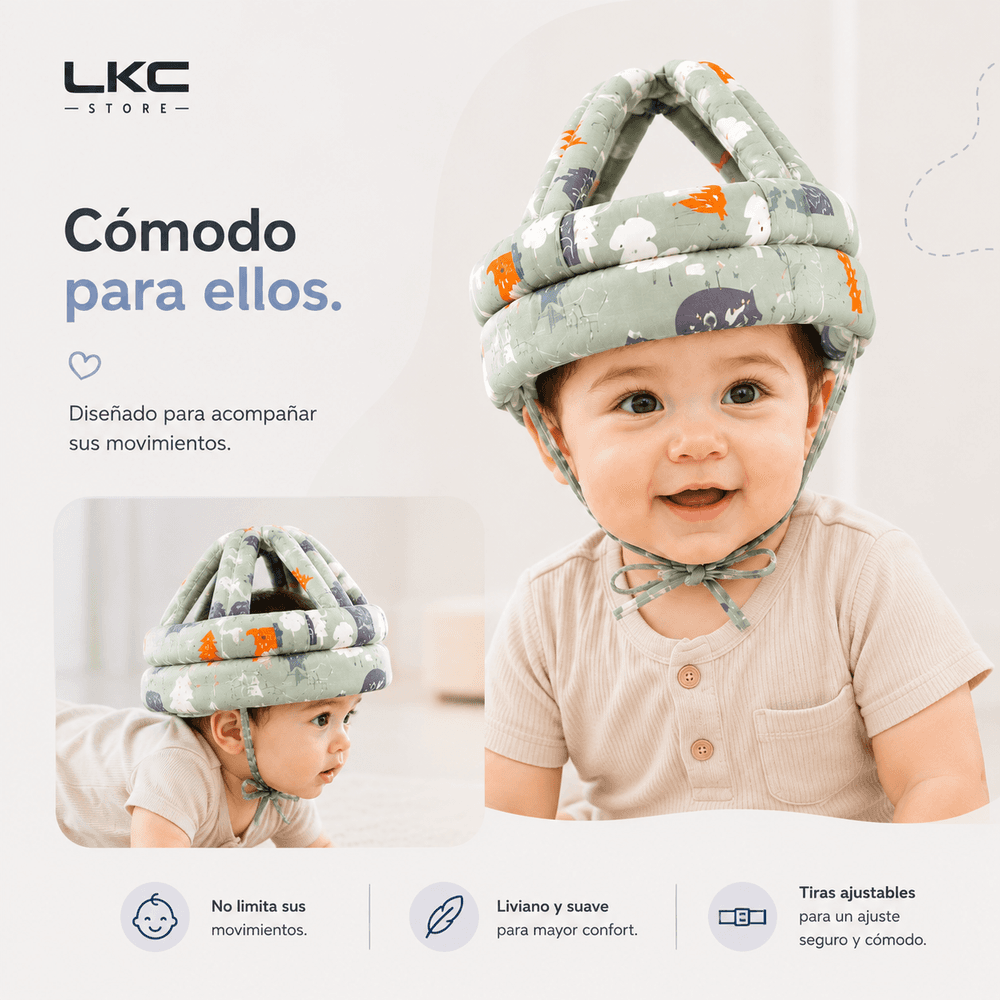 Protector de cabeza para bebes