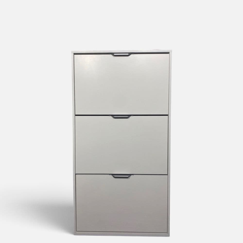 Mueble zapatero de 3 puertas abatibles