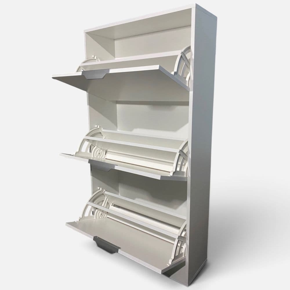 Mueble zapatero de 3 puertas abatibles