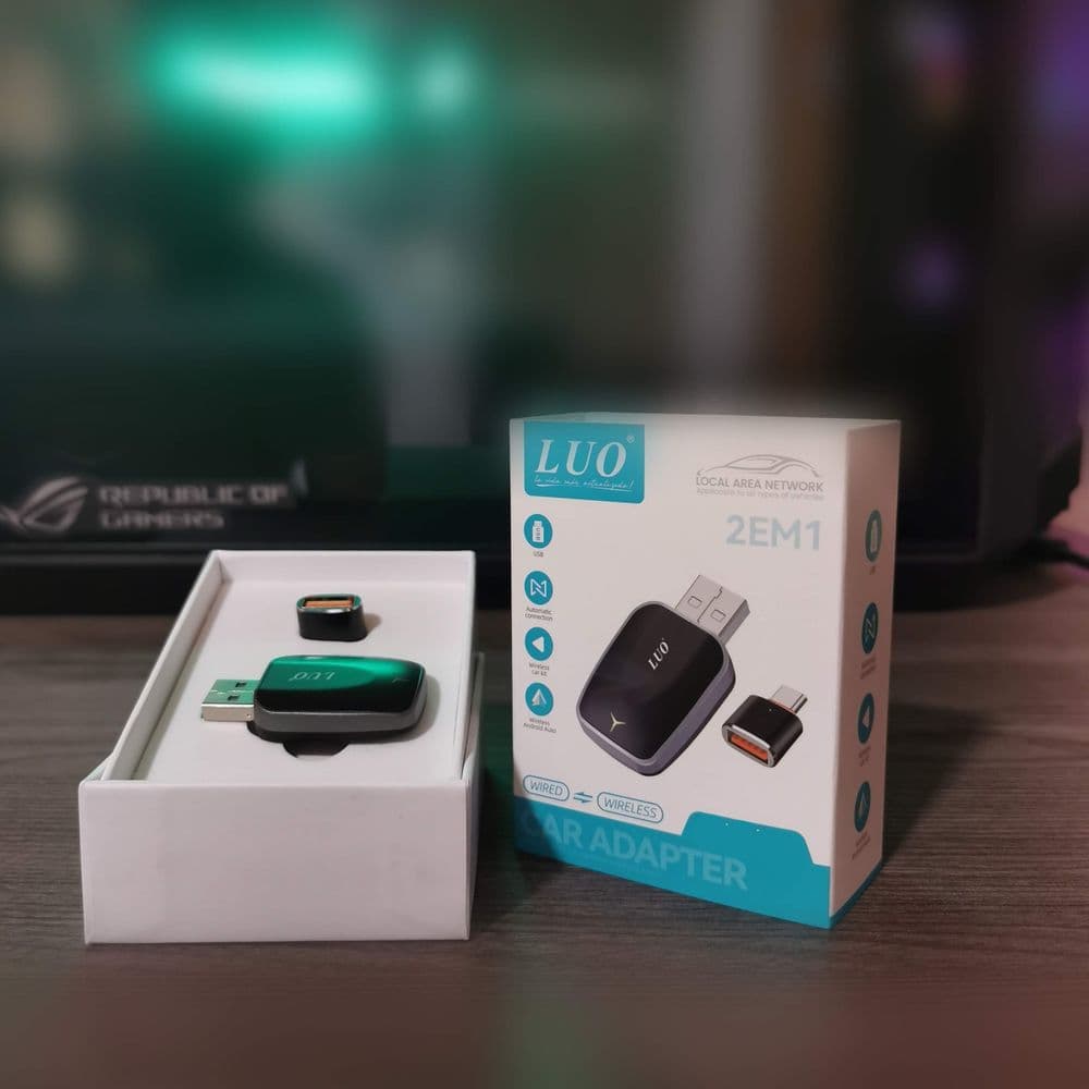 Adaptador CarPlay inalámbrico
