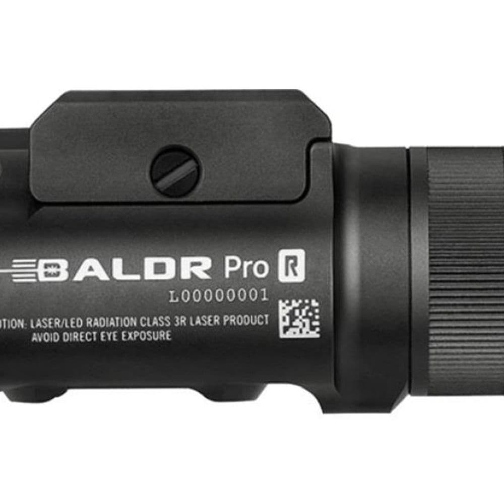 OLIGHT WEAPONLIGHT BALDR PRO WITH GREEN LASER 1350 LUMENS BLACK