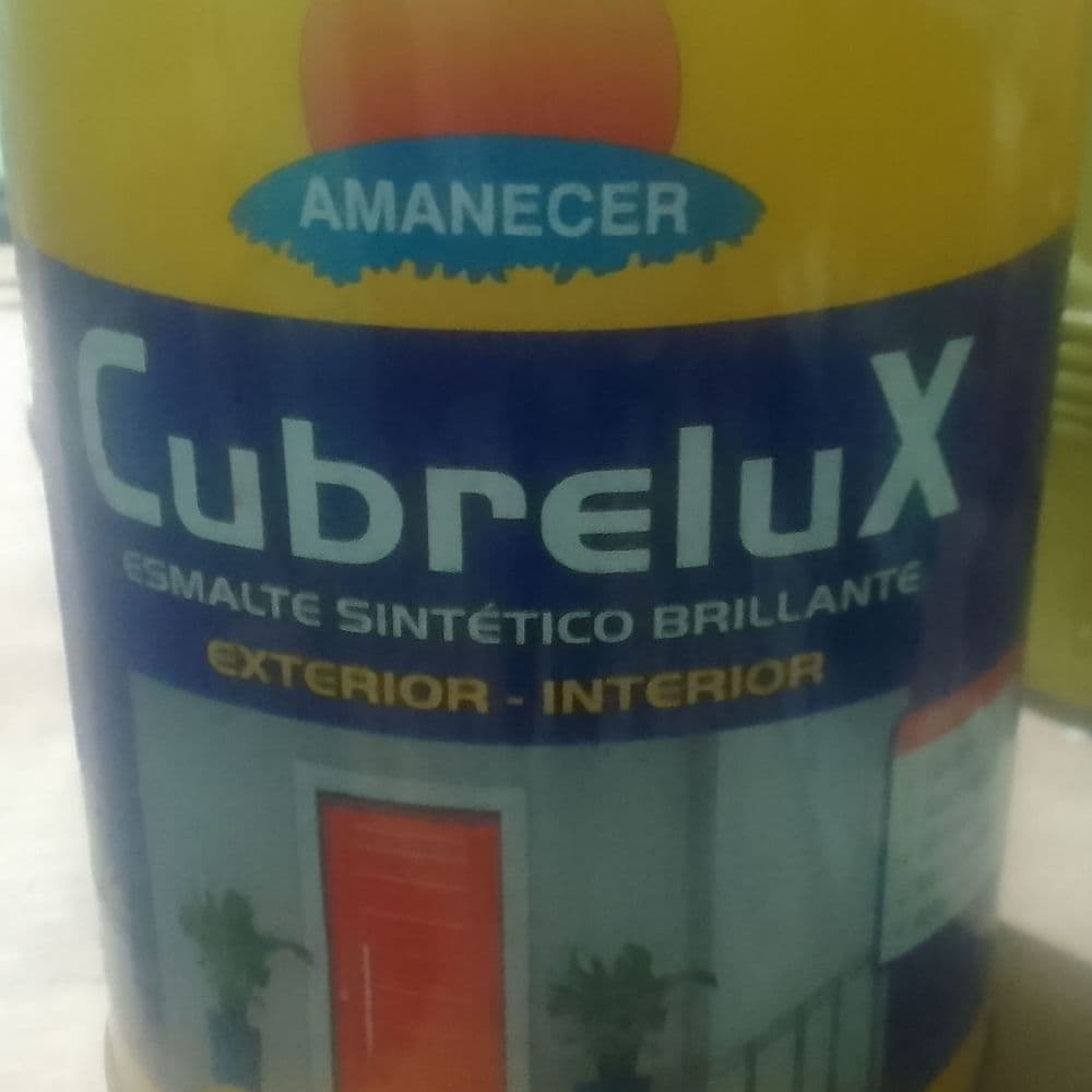 Esmalte Sintético Brillante CubreLux — Amanecer — Interior y Exterior