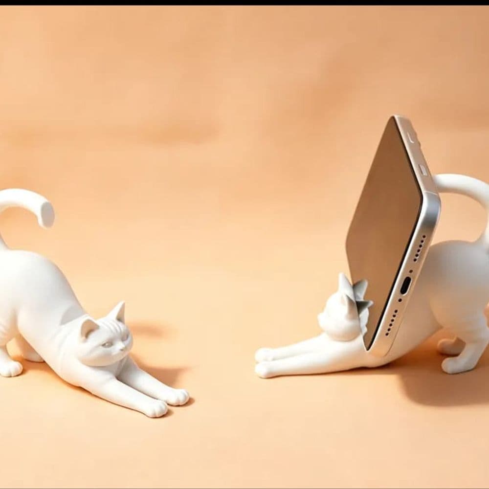 Porta Celular Gatito – Impresión 3D