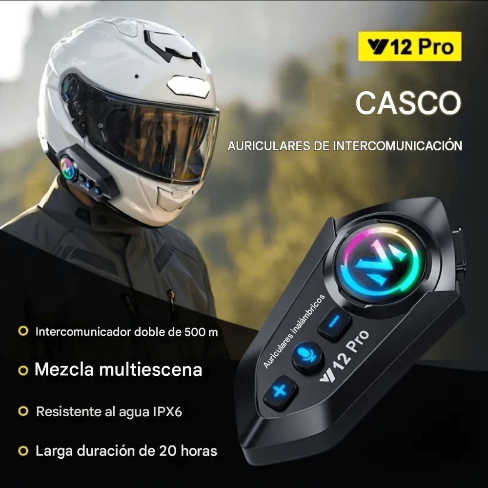 Intercomunicador Y12 Pro