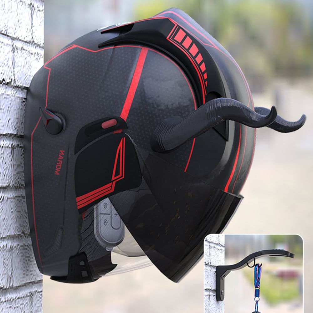 Soporte para casco de pared