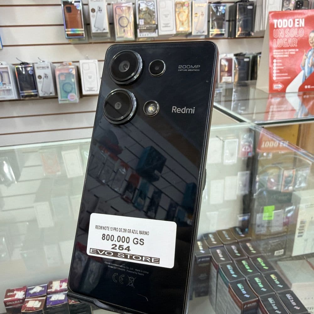 REDMI NOTE 13 PRO DE 256 GB AZUL MARINO