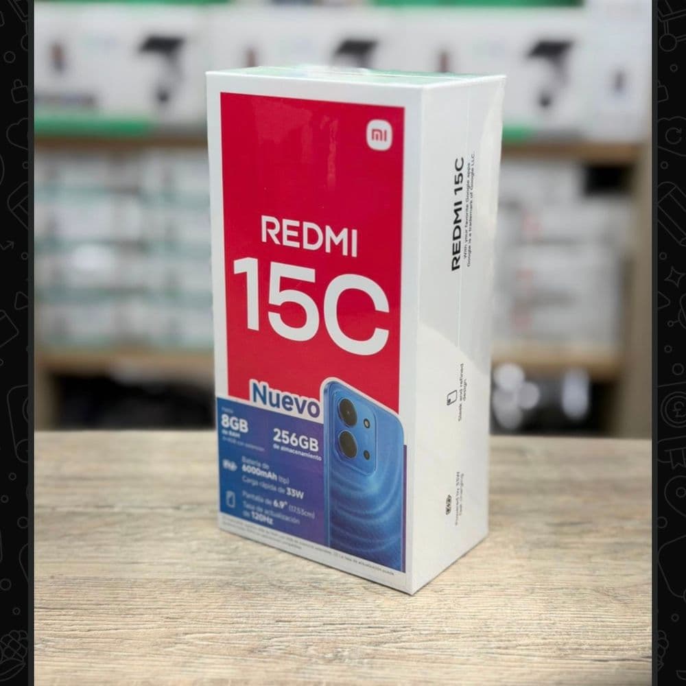 REDMI 15C DE 256 GB 16 RAM NUEVO