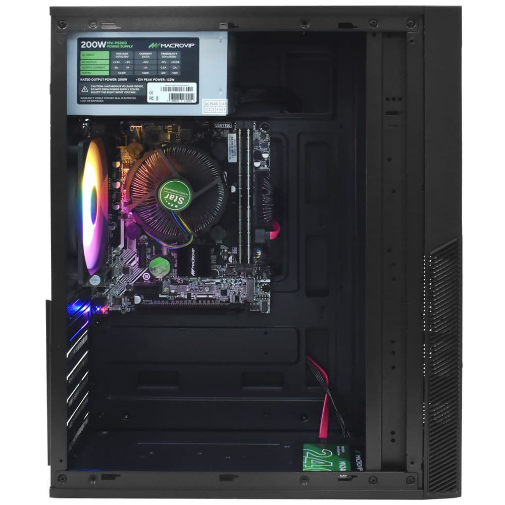 PC Intel Core i7 8GB RAM + SSD 240GB con Monitor 20” y Accesorios