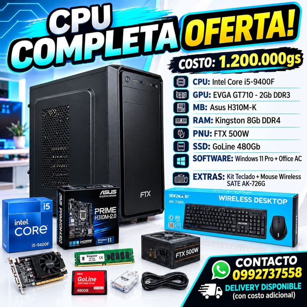 CPU COMPLETA EN OFERTA