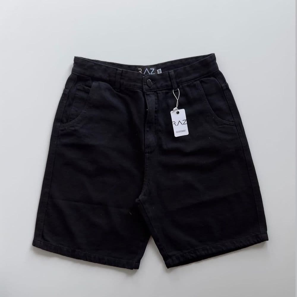 Bermuda Denim - Negro