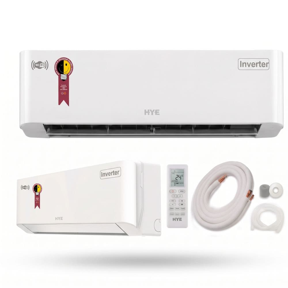 Aire Acondicionado Split HYE Inverter 12.000 BTU con Wi-Fi (HYE-NER12PB)