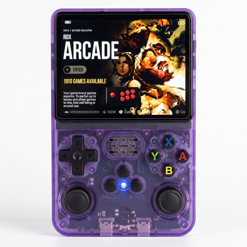 Consola Retro Portátil R36S (Pantalla 3.5" IPS, 64GB)