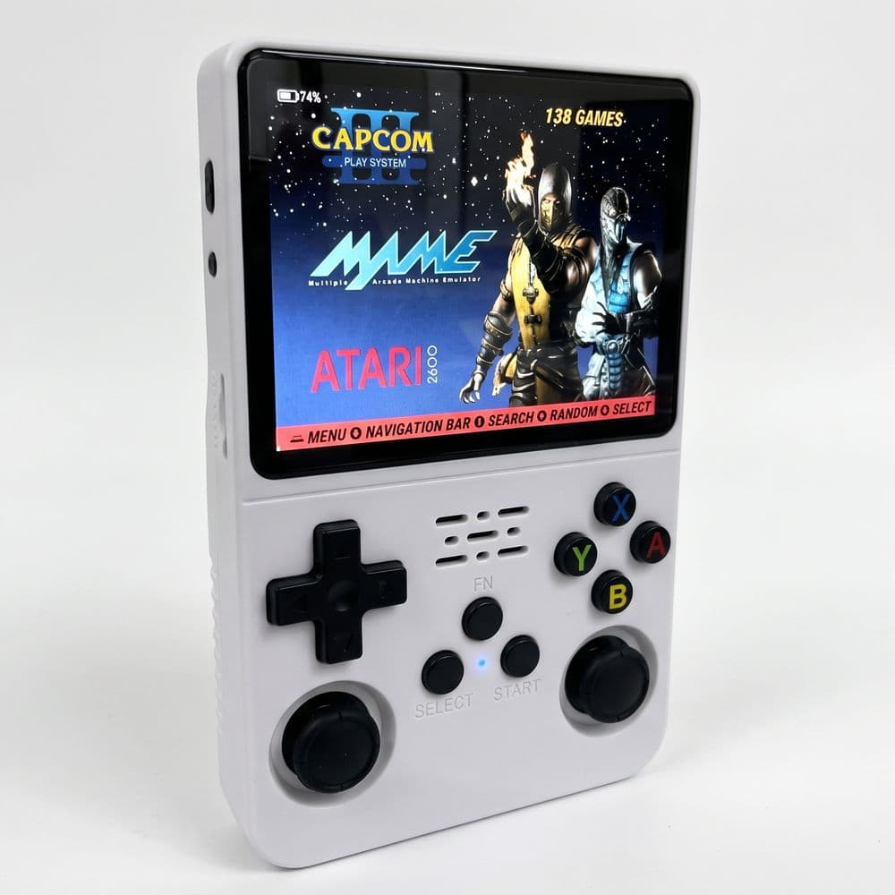 Consola Retro Portátil R36S (Pantalla 3.5" IPS, 64GB)