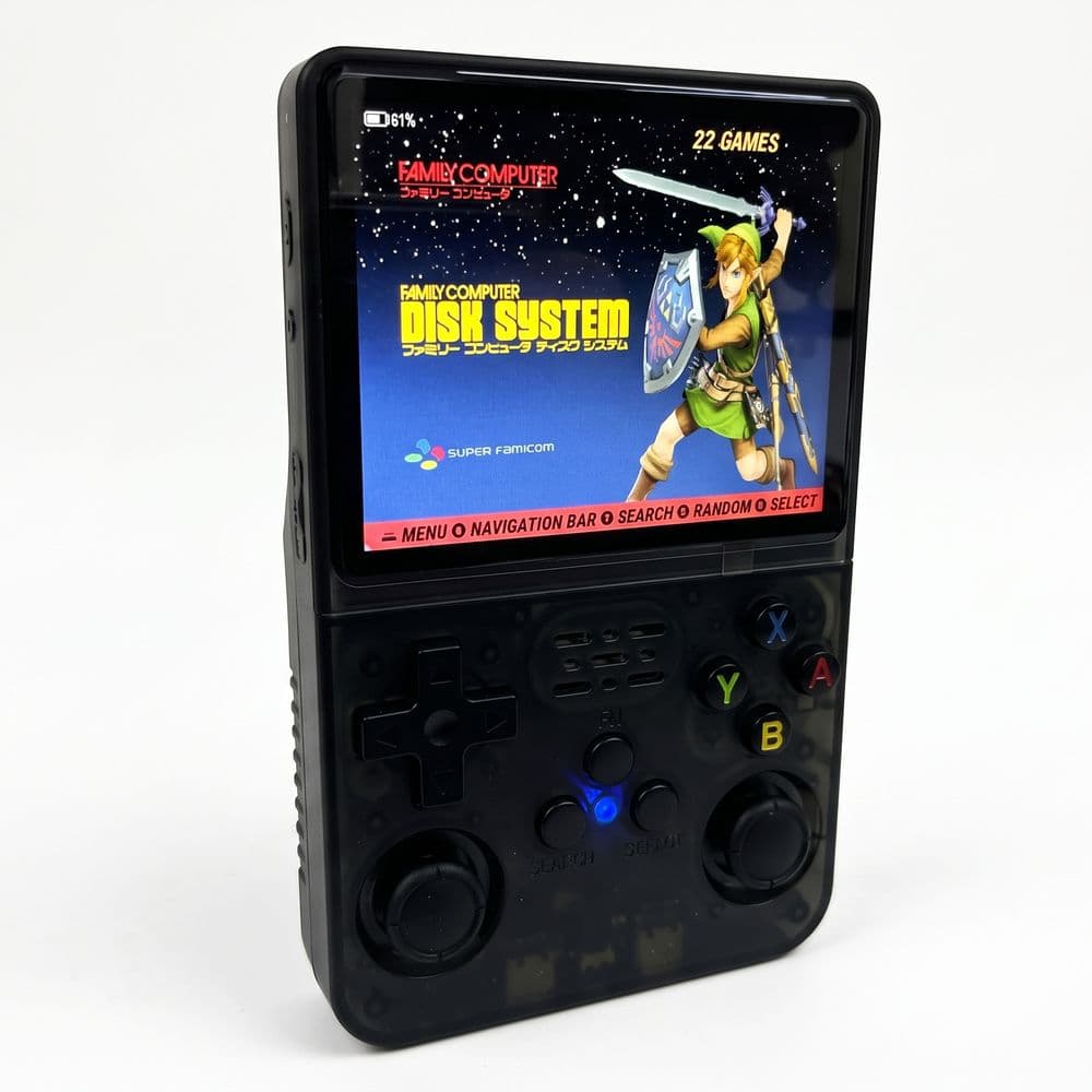 Consola Retro Portátil R36S (Pantalla 3.5" IPS, 64GB)