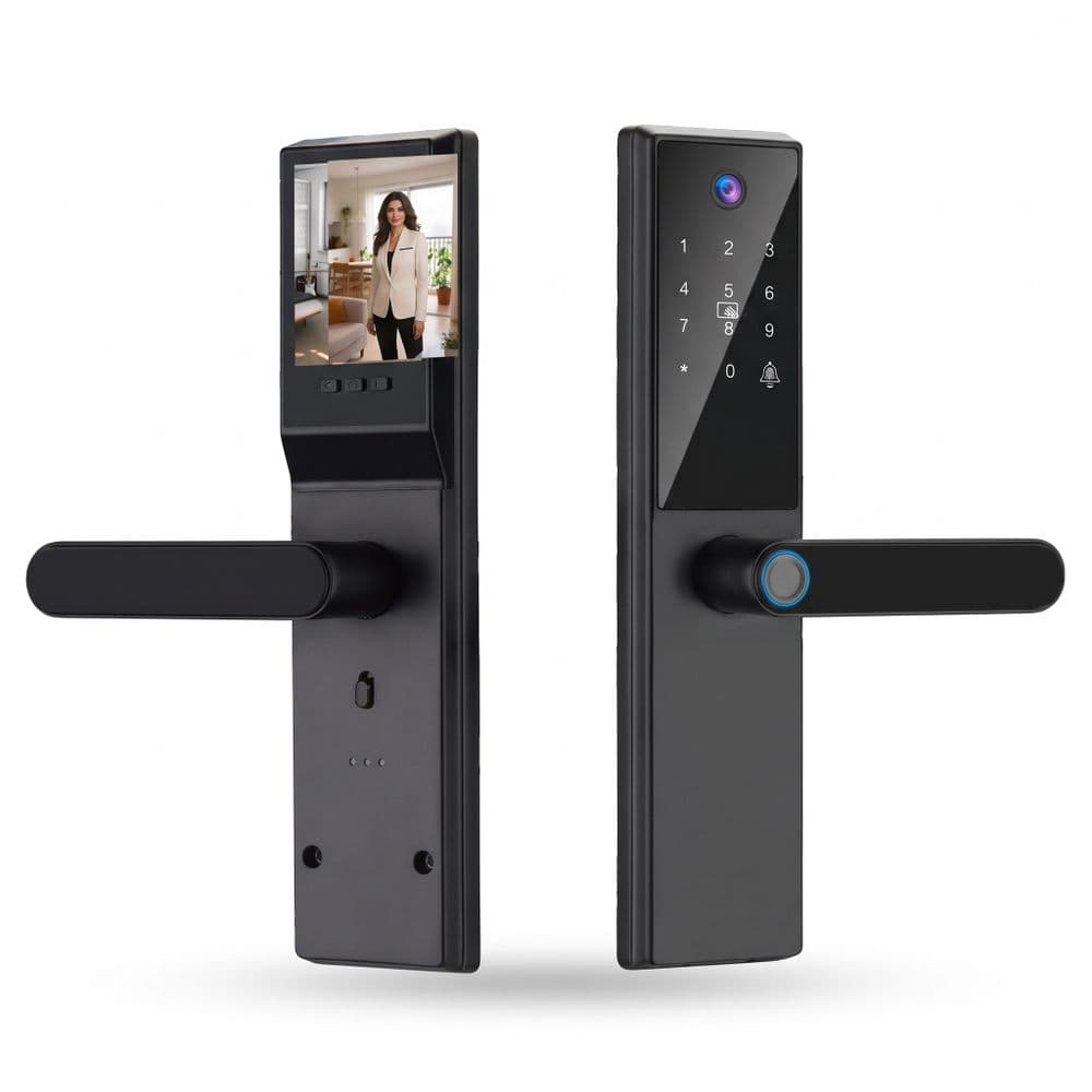 Cerradura Electrónica Inteligente HYE-K10 con Cámara y Visor