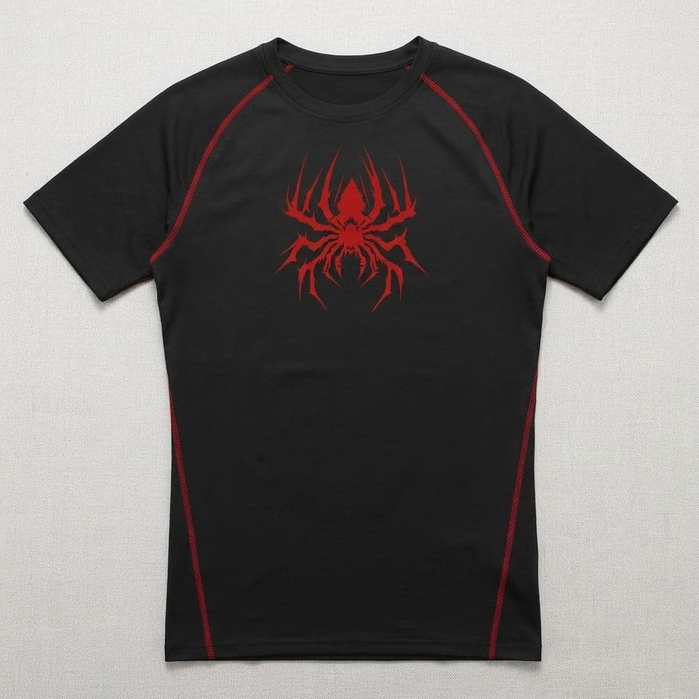 Remera de compresion araña