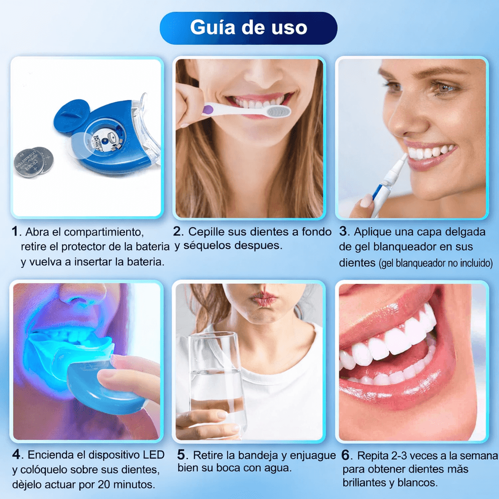 Kit Blanqueador Dental Con Kit De Cuidad