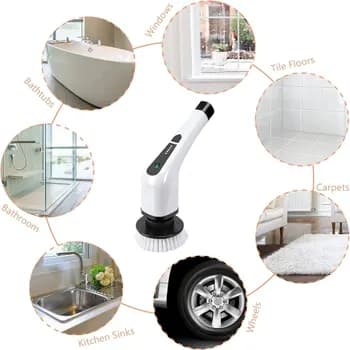 🧼 Cepillo Eléctrico de Limpieza – Potencia y Comodidad para un Hogar Impecable 🧼 Cepillo Eléctrico de Limpieza – Potencia y Comodidad para un Hogar Impecable